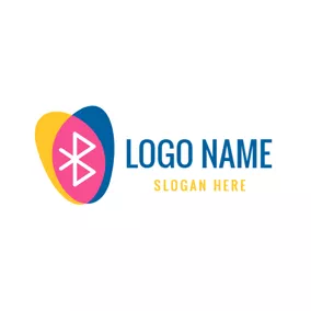 Bluetooth Logo Colorful Decoration and Bluetooth logo design