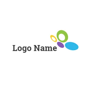 Art - Colorful Geometrical Circle logo design