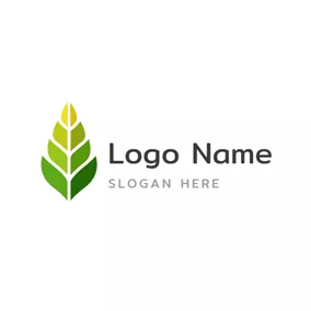 Nature Logo Colorful Nature Leaf Icon logo design