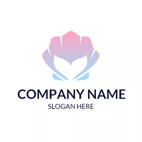 人魚　ロゴ Colourful Mermaid Tail Icon logo design