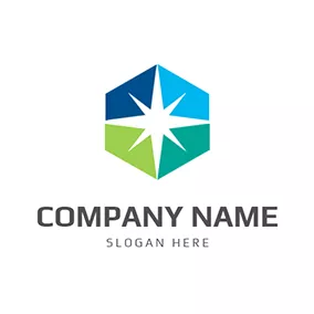 Polaris Logo Common Blue and White Polaris logo design