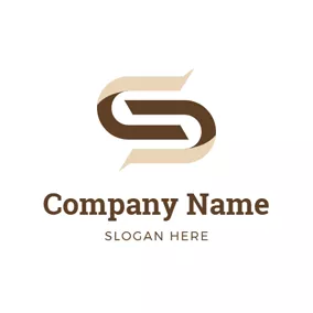 Letter Logo Conveyor Belt and Letter S logo design