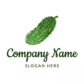 Agriculture Logo Cucumber Logo Icon logo design