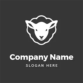 Lamb Logo Cute Lamb Wool Design logo design