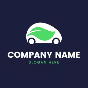 Car & Auto Logo Cute New Energy Vehicle logo design