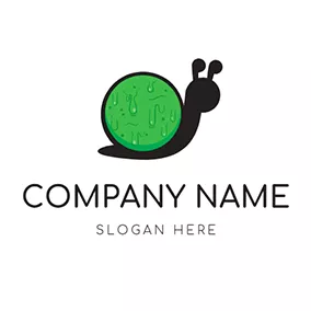 Snail Logo Cute Snail and Clime logo design