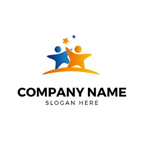 Student Logo Cute Star and Student logo design