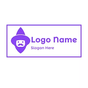 Art - Cute Wizard Logo logo design