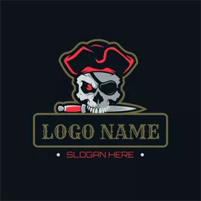 Esports Logo Dagger and Sea Poacher logo design