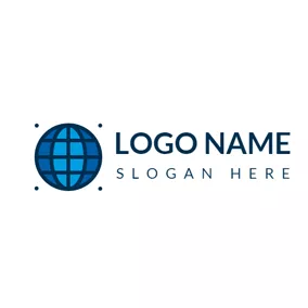 Science & Technology Logo Dark Blue Earth logo design