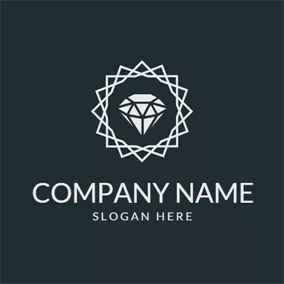 Classic Logo Decorative Frame and Jewelry logo design