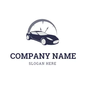 Parking Logo Dial Plate and Motor Vehicle logo design