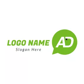 Business & Consulting Logo Dialog Box and Social Media Ad logo design