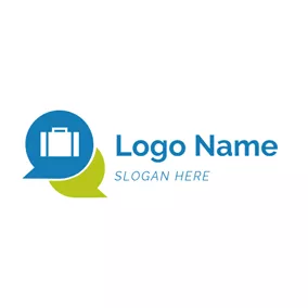 Business & Consulting Logo Dialog Box and White Case logo design