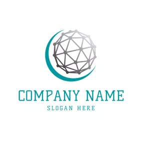 Logótipo Notícias Earth Structure and News logo design