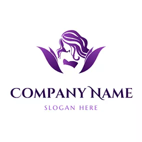Lady Logo Elegant Lady logo design