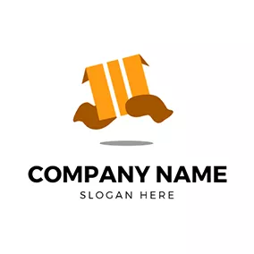 Express Logo Express Box Leg and Running logo design