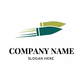 Bullet Logo Fast Moving Bullet logo design