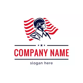 Freedom Logo Flag Veterans Logo logo design