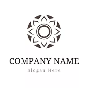 Pottery Logo Flower Pottery Logo logo design