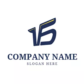 Vs Logo Fly Wing Simple Letter V S logo design