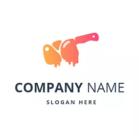 Butcher Logo Fresh Butcher Meat logo design