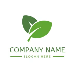 Agriculture Logo Fresh Green Leaf logo design