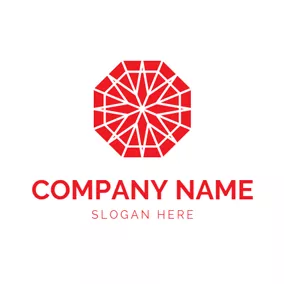 Ruby Logo Geometric Pattern and Beautiful Ruby logo design