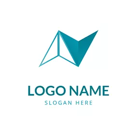 Construction Logo Geometrical Lift logo design