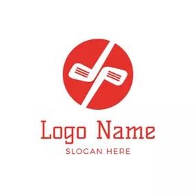 Golf Logo Golf Bat and Golf logo design