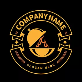 Gourmet Logo Gourmet and Banner logo design