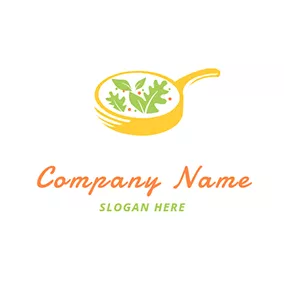 Gourmet Logo Gourmet and Pan logo design