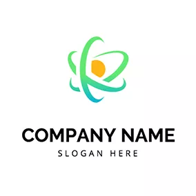 Galaxy Logo Gradient Curve and Galaxy logo design