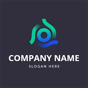 Zoom Logo Gradient Line Abstract Zoom logo design