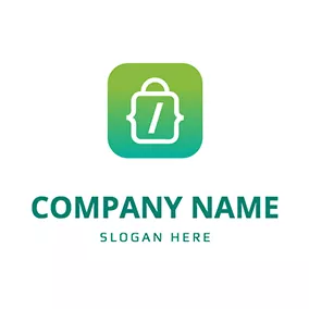 Lock Logo Gradient Square Lock and Developer logo design