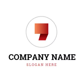Comma Logo Gray Circle and Comma Symbol logo design