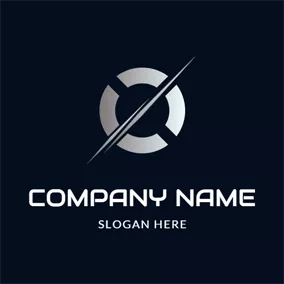 Metal Logo Gray Metal and Ray logo design