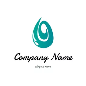 Fashion & Beauty Logo Green and White Jade logo design