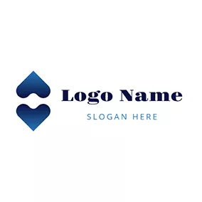 Button Logo Heart Lift Button logo design