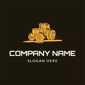 Tractor Logo Heavy Metal and Tractor logo design