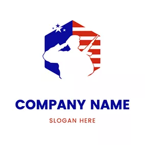 Hexagon Logo Hexagon Veterans Logo logo design