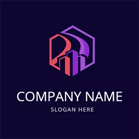 Hexagon Logo Hexagonal Street logo design