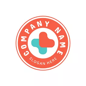 Healthcare Logo Hospital Circle Rescue logo design