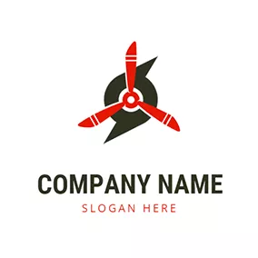 Storm Logo Hurricane Quickness and Propeller logo design
