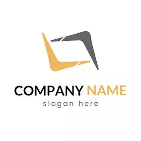 Art - Interlaced Boomerang logo design