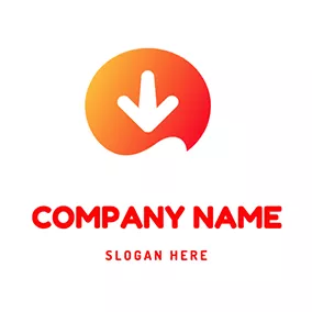 Pfeil Logo Irregular Circle Arrow Overlay Download logo design