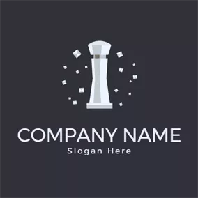 Salt Logo Kitchenware and Salt Crystal logo design