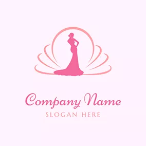 Lady Logo Lady In Splendid Attire logo design