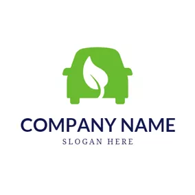 Car & Auto Logo Leaf and Energy Car logo design