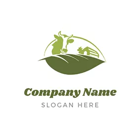 Agriculture Logo Leaf Ranch Logo logo design